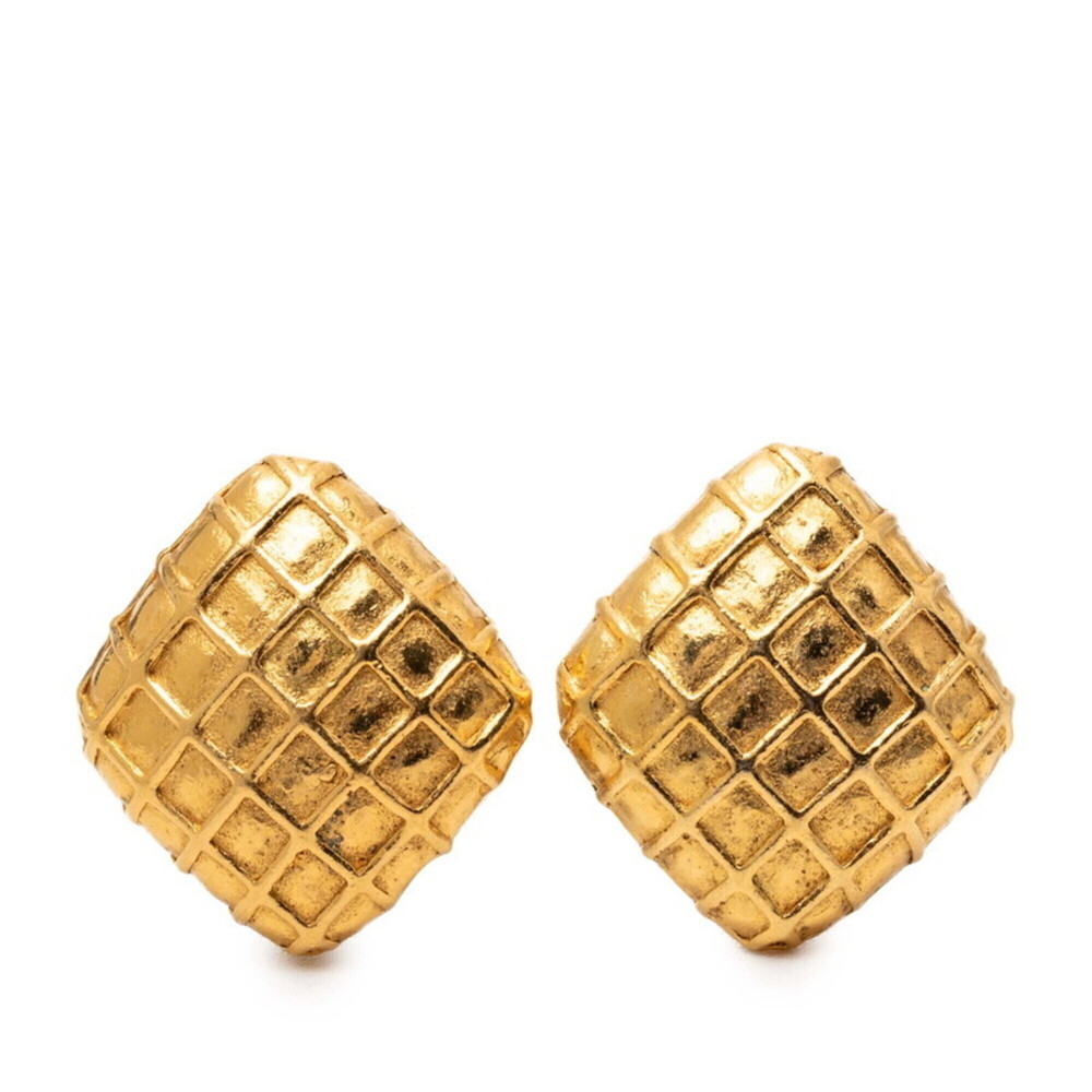 CHANEL Gold Earrings
